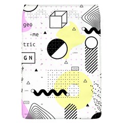 Graphic Design Geometric Background Removable Flap Cover (l) by Grandong