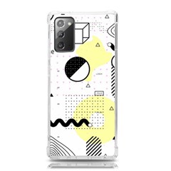 Graphic Design Geometric Background Samsung Galaxy Note 20 Tpu Uv Case by Grandong