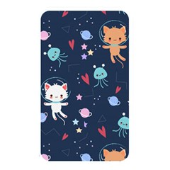 Cute Astronaut Cat With Star Galaxy Elements Seamless Pattern Memory Card Reader (rectangular) by Grandong