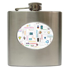 Startup Business Organization Hip Flask (6 Oz) by Grandong