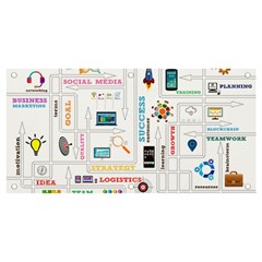 Startup Business Organization Banner And Sign 4  X 2  by Grandong