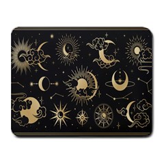 Asian Set With Clouds Moon Sun Stars Vector Collection Oriental Chinese Japanese Korean Style Small Mousepad by Grandong