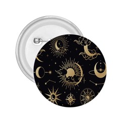 Asian Set With Clouds Moon Sun Stars Vector Collection Oriental Chinese Japanese Korean Style 2 25  Buttons by Grandong