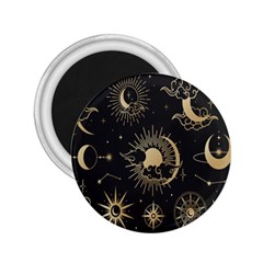 Asian Set With Clouds Moon Sun Stars Vector Collection Oriental Chinese Japanese Korean Style 2 25  Magnets by Grandong