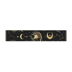 Asian Set With Clouds Moon Sun Stars Vector Collection Oriental Chinese Japanese Korean Style Premium Plush Fleece Scarf (mini) by Grandong