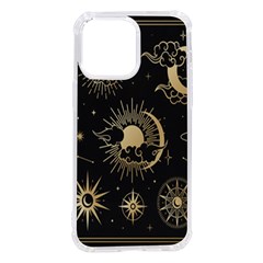 Asian Set With Clouds Moon Sun Stars Vector Collection Oriental Chinese Japanese Korean Style Iphone 14 Pro Max Tpu Uv Print Case