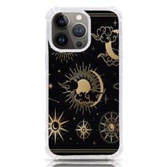 Asian Set With Clouds Moon Sun Stars Vector Collection Oriental Chinese Japanese Korean Style Iphone 13 Pro Tpu Uv Print Case by Grandong