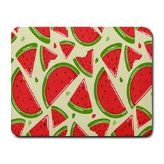 Cute Watermelon Seamless Pattern Small Mousepad