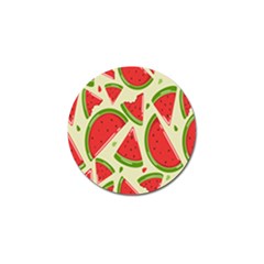 Cute Watermelon Seamless Pattern Golf Ball Marker (10 pack)