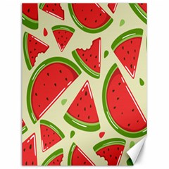 Cute Watermelon Seamless Pattern Canvas 12  x 16 