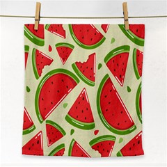 Cute Watermelon Seamless Pattern Face Towel