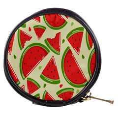 Cute Watermelon Seamless Pattern Mini Makeup Bag