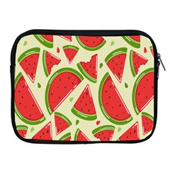 Cute Watermelon Seamless Pattern Apple iPad 2/3/4 Zipper Cases