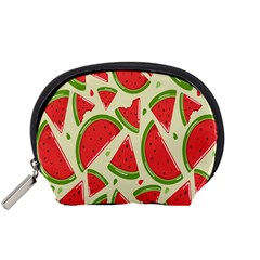 Cute Watermelon Seamless Pattern Accessory Pouch (Small)