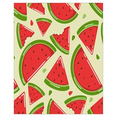 Cute Watermelon Seamless Pattern Drawstring Bag (Small)