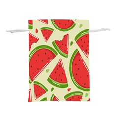 Cute Watermelon Seamless Pattern Lightweight Drawstring Pouch (S)