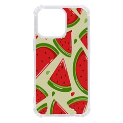 Cute Watermelon Seamless Pattern iPhone 13 Pro TPU UV Print Case