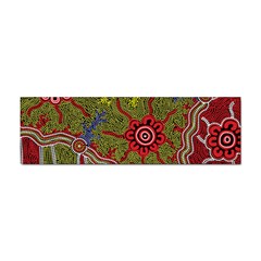 Authentic Aboriginal Art - Connections Sticker Bumper (10 Pack) by hogartharts