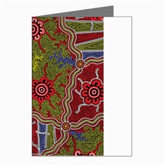 Authentic Aboriginal Art - Connections Greeting Cards (pkg Of 8)