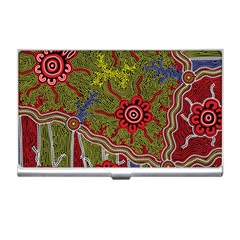 Authentic Aboriginal Art - Connections Business Card Holder