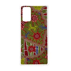 Authentic Aboriginal Art - Connections Samsung Galaxy Note 20 Tpu Uv Case by hogartharts