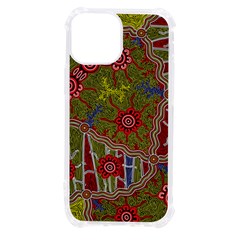 Authentic Aboriginal Art - Connections Iphone 13 Mini Tpu Uv Print Case by hogartharts