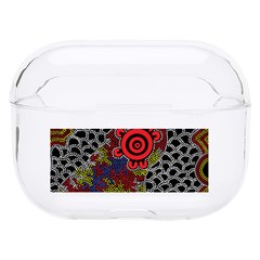 Authentic Aboriginal Art - Gathering Hard Pc Airpods Pro Case by hogartharts