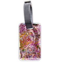 Abstract Pink Blend Luggage Tag (two Sides)