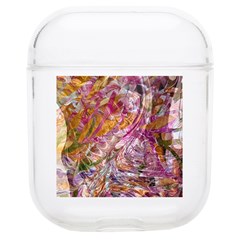 Abstract Pink Blend Soft Tpu Airpods 1/2 Case by kaleidomarblingart