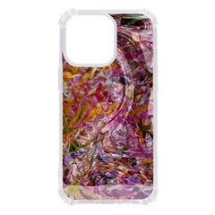 Abstract Pink Blend Iphone 13 Pro Tpu Uv Print Case by kaleidomarblingart