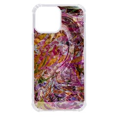 Abstract Pink Blend Iphone 13 Pro Max Tpu Uv Print Case by kaleidomarblingart