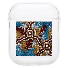 Authentic Aboriginal Art - Wetland Dreaming Soft Tpu Airpods 1/2 Case by hogartharts