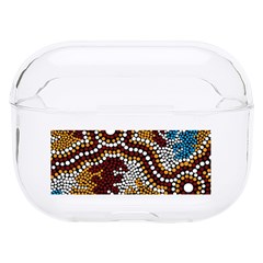 Authentic Aboriginal Art - Wetland Dreaming Hard Pc Airpods Pro Case by hogartharts