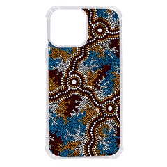 Authentic Aboriginal Art - Wetland Dreaming Iphone 13 Pro Max Tpu Uv Print Case