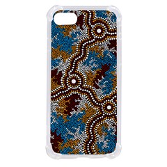 Authentic Aboriginal Art - Wetland Dreaming Iphone Se by hogartharts