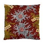 Authentic Aboriginal Art - Bushland Dreaming Standard Cushion Case (Two Sides) Front