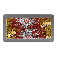 Authentic Aboriginal Art - Bushland Dreaming Memory Card Reader (mini) by hogartharts