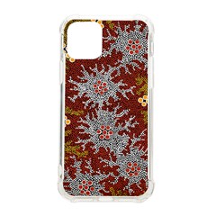 Authentic Aboriginal Art - Bushland Dreaming Iphone 11 Pro 5 8 Inch Tpu Uv Print Case by hogartharts