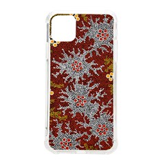 Authentic Aboriginal Art - Bushland Dreaming Iphone 11 Pro Max 6 5 Inch Tpu Uv Print Case by hogartharts