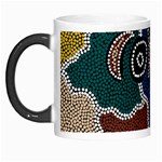 Authentic Aboriginal Art - Riverside Dreaming Morph Mug Left