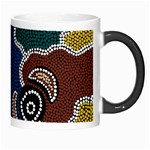 Authentic Aboriginal Art - Riverside Dreaming Morph Mug Right