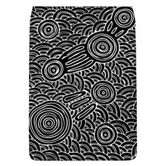 Authentic Aboriginal Art - Meeting Places Removable Flap Cover (l) by hogartharts