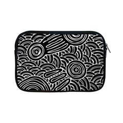 Authentic Aboriginal Art - Meeting Places Apple Ipad Mini Zipper Cases by hogartharts