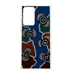 Authentic Aboriginal Art - Riverside Dreaming Samsung Galaxy Note 20 Ultra Tpu Uv Case by hogartharts