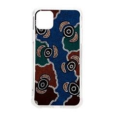 Authentic Aboriginal Art - Riverside Dreaming Iphone 11 Pro Max 6 5 Inch Tpu Uv Print Case by hogartharts