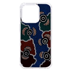 Authentic Aboriginal Art - Riverside Dreaming Iphone 14 Pro Tpu Uv Print Case by hogartharts