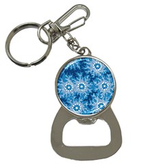 Authentic Aboriginal Art - Waterhole Dreaming Bottle Opener Key Chain by hogartharts