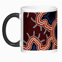 Authentic Aboriginal Art - Pathways Morph Mug by hogartharts