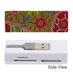 Authentic Aboriginal Art - Connections Memory Card Reader (stick) by hogartharts