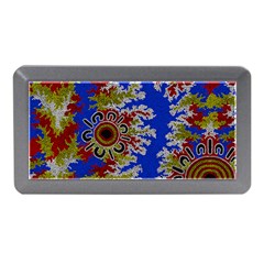 Authentic Aboriginal Art - Waterholes (corella) Memory Card Reader (mini) by hogartharts